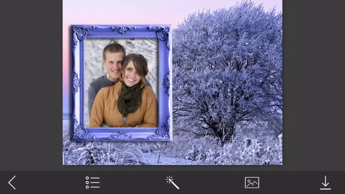 Xmas Hd Photo Frames - Inspiring Photo Editor应用截图