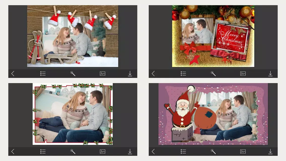 Screenshot di Christmas Tree Photo Frames - Creative Design App