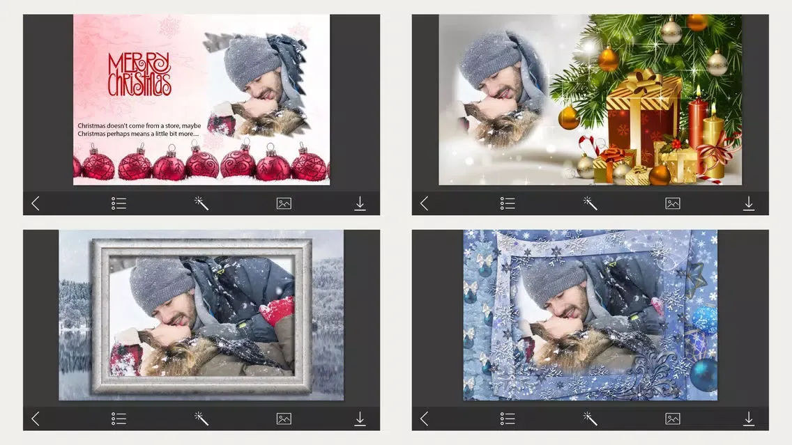Screenshot di Christmas Tree Photo Frames - Creative Design App