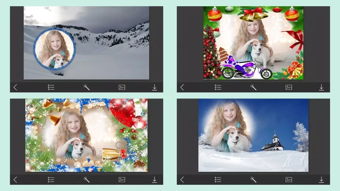 Xmas 2017 HD Frame - Creator and Editor 스크린샷