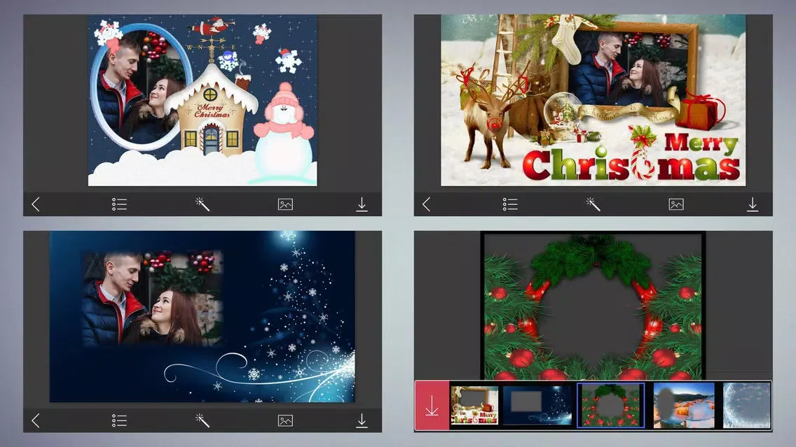 Xmas 2017 HD Frame - Creator and Editor 스크린샷