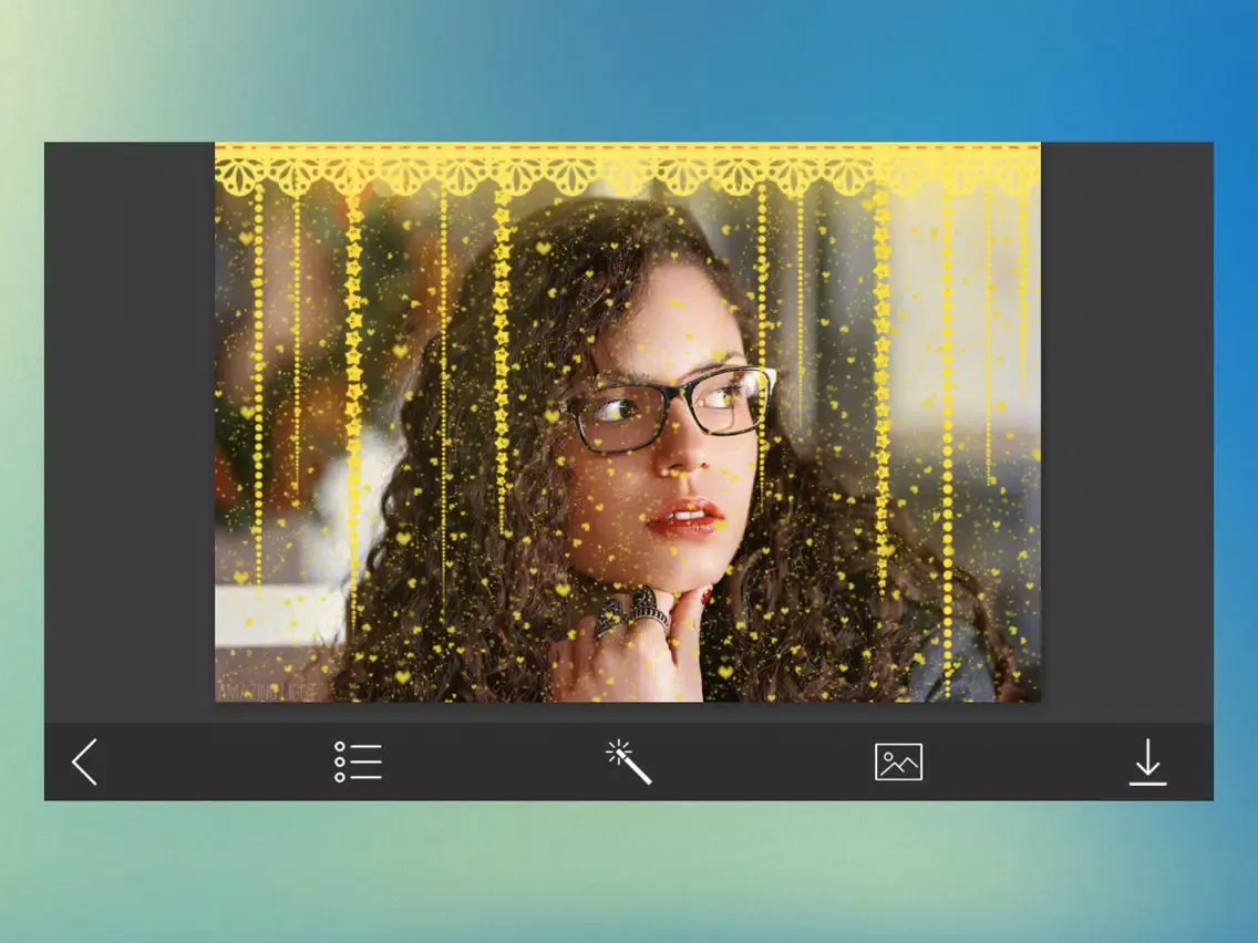 Capturas de tela do Holiday Xmas Picture Frame - Magic Frames iPad 