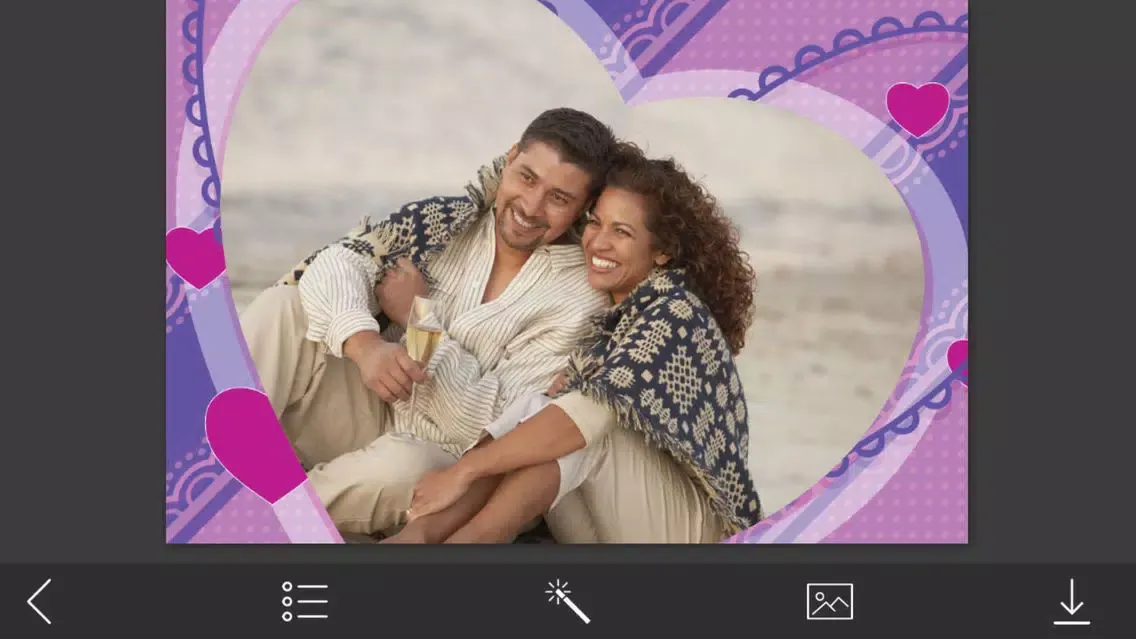 Capturas de tela do Holiday Xmas Picture Frame - Magic Frames