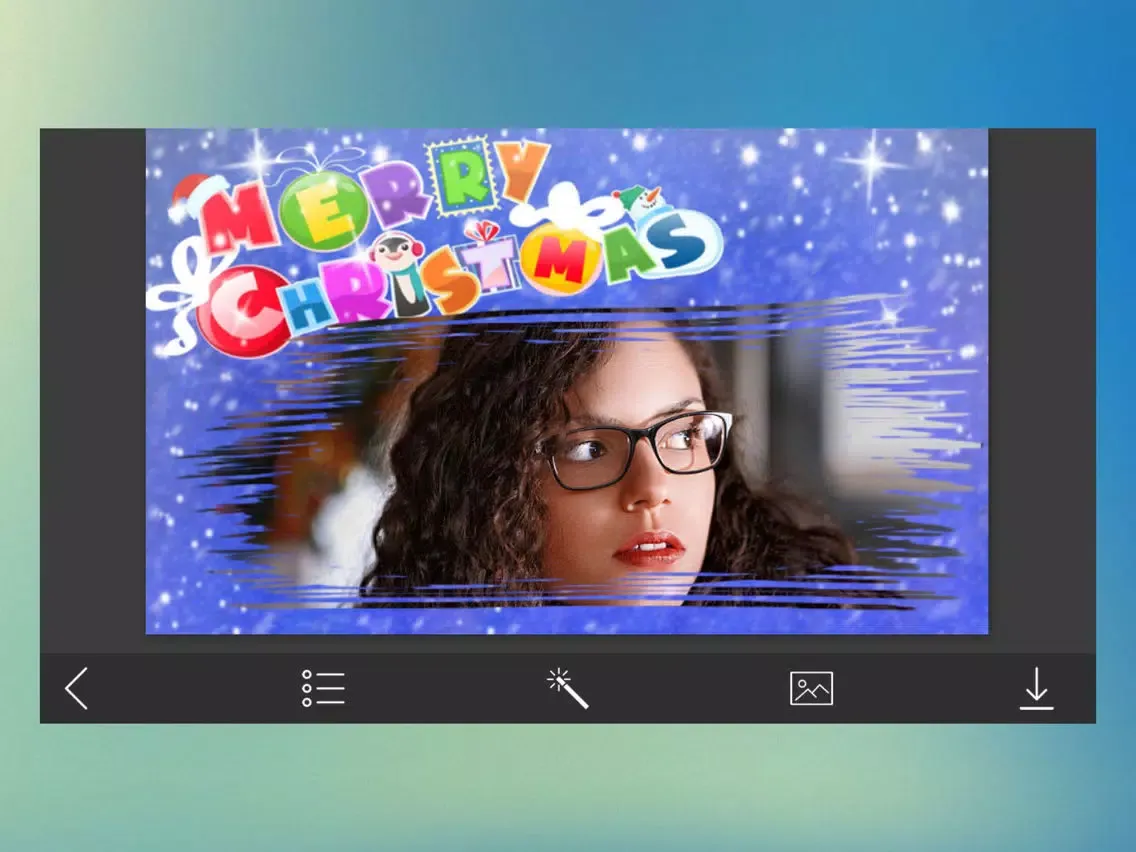 ภาพหน้าจอของ Xmas Jingle bell Photo Frame - Photo Frame Master iPad 