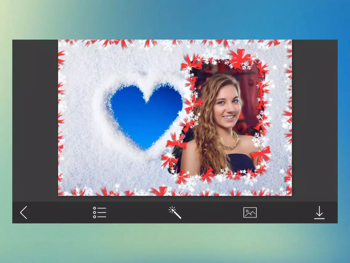 ภาพหน้าจอของ Xmas Jingle bell Photo Frame - Photo Frame Master iPad 