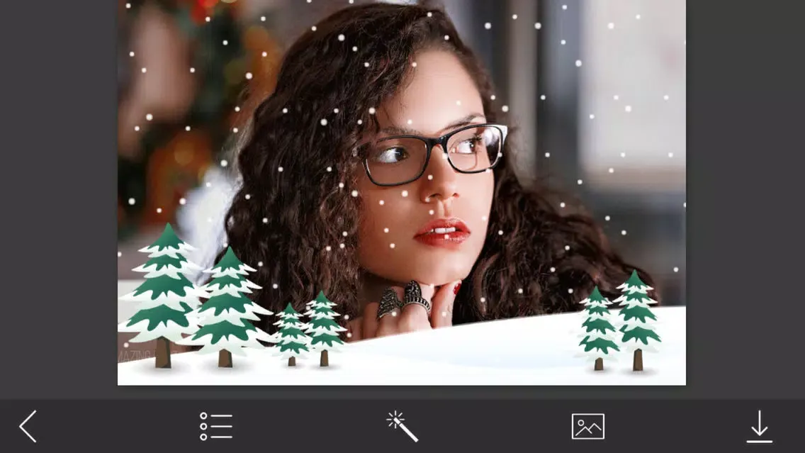 ภาพหน้าจอของ Xmas Jingle bell Photo Frame - Photo Frame Master