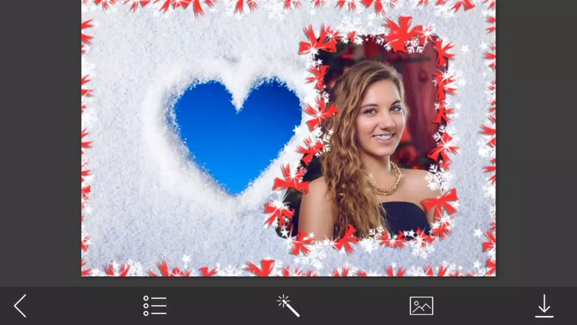 ภาพหน้าจอของ Xmas Jingle bell Photo Frame - Photo Frame Master