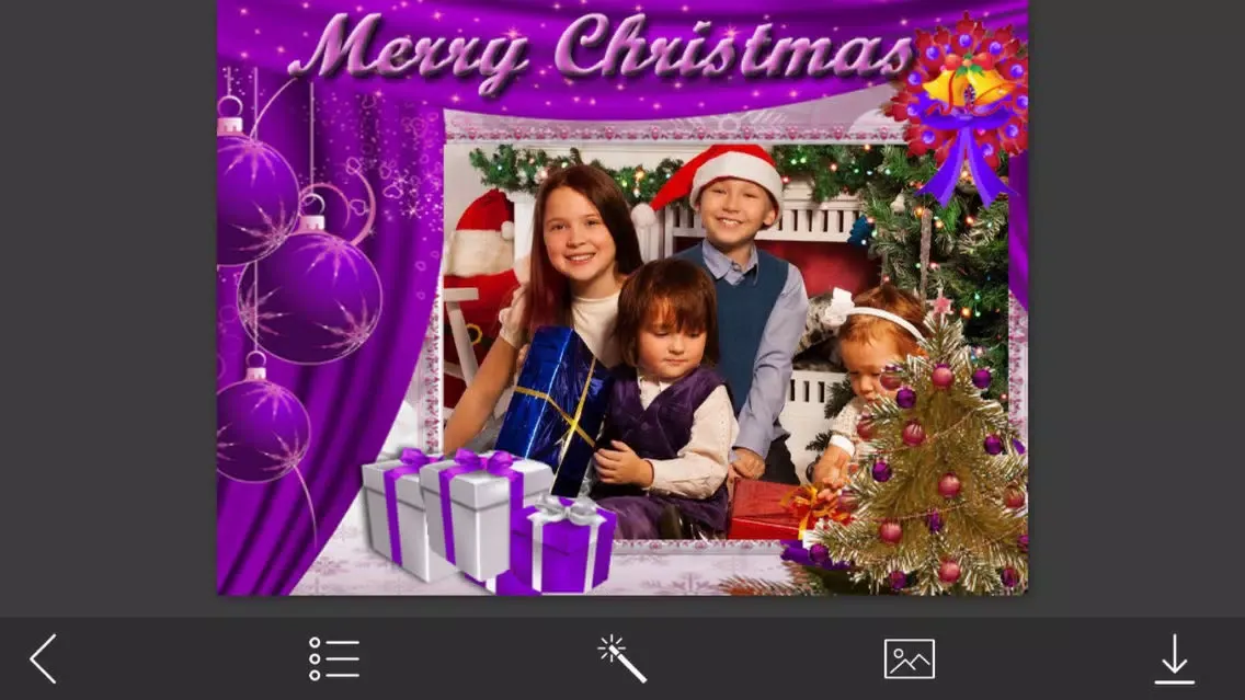 Christmas Tree Frame - Frame editor Ekran Görüntüleri