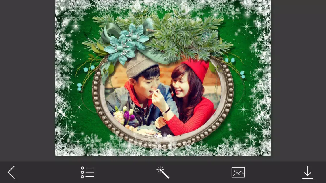 Christmas Tree Frame - Frame editor Ekran Görüntüleri