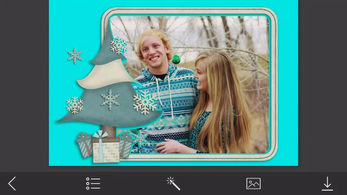 ภาพหน้าจอของ Christmas Santa Photo Frames - Photo Lab