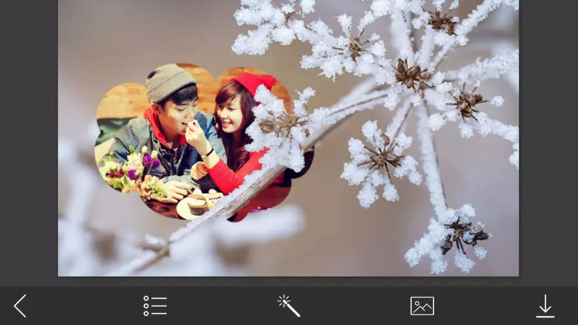 ภาพหน้าจอของ Christmas Santa Photo Frames - Photo Lab