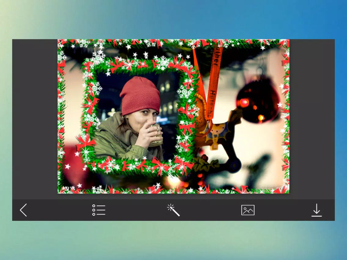 Zrzuty ekranu Xmas HD Photo Frame - Photo Lab iPad 