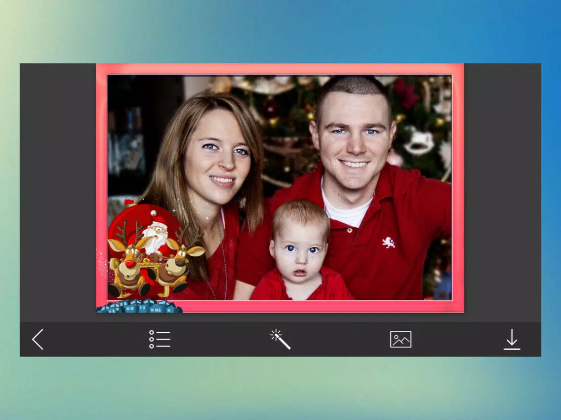 Zrzuty ekranu Xmas HD Photo Frame - Photo Lab iPad 