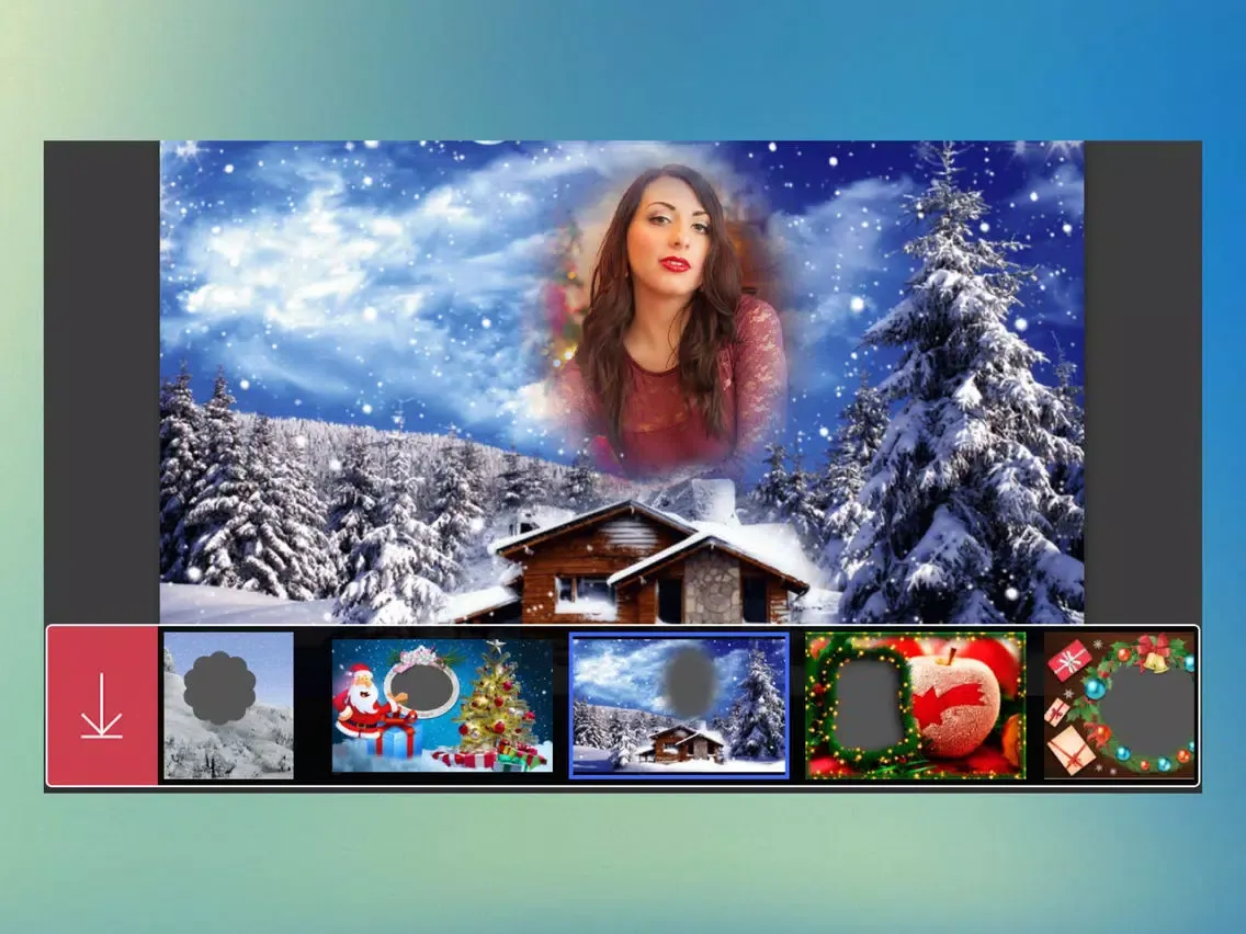 Creative Christmas Hd Frames - Design scrapbook iPad  স্ক্রিনশট