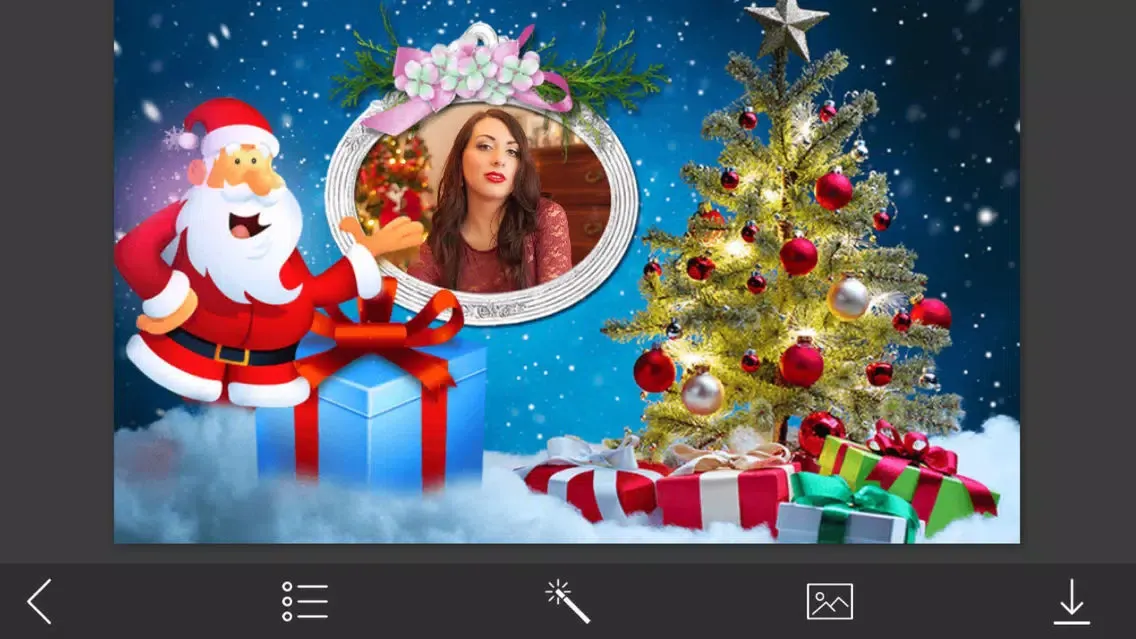 Creative Christmas Hd Frames - Design scrapbook স্ক্রিনশট