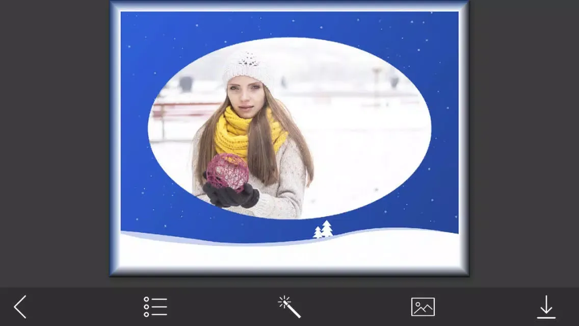 Holiday Christmas Frame - Design scrapbook سکرین شاٹس
