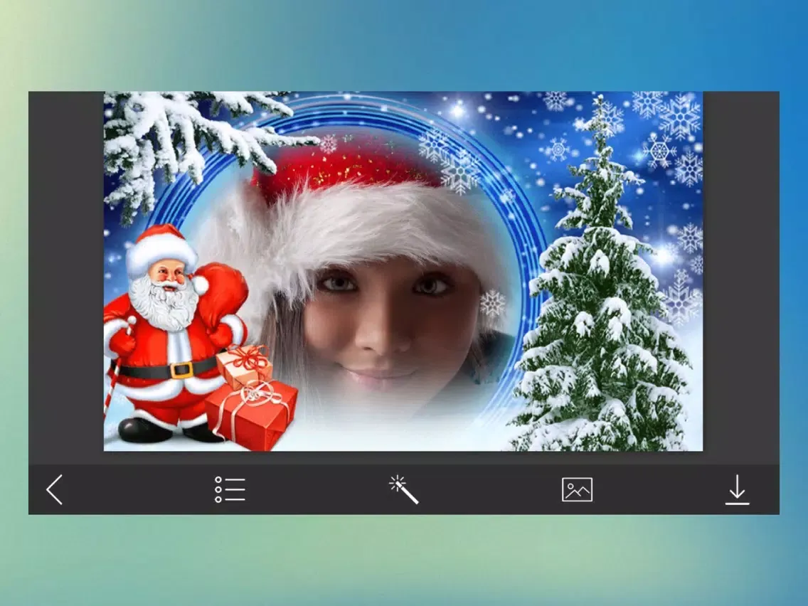 Xmas Jingle bell Picture Frames - Art Photo frame iPad  Ekran Görüntüleri
