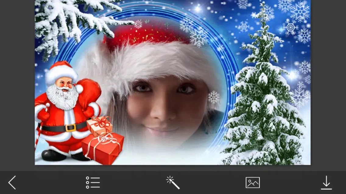 Xmas Jingle bell Picture Frames - Art Photo frame Ekran Görüntüleri