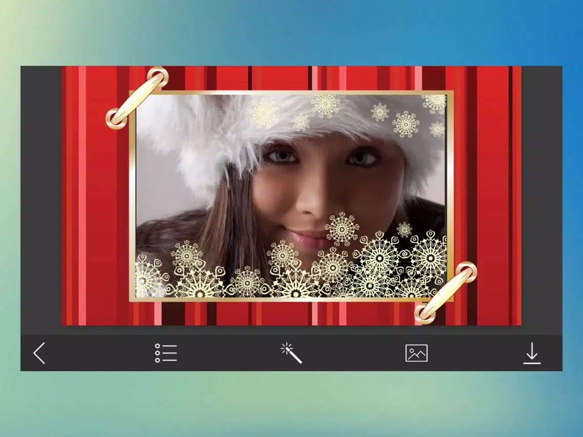 Christmas Picture Frame - Perfect Photo frame Make iPad  Screenshots