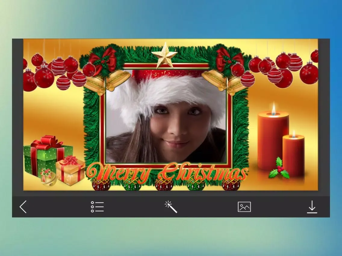 Christmas Picture Frame - Perfect Photo frame Make iPad  Screenshots