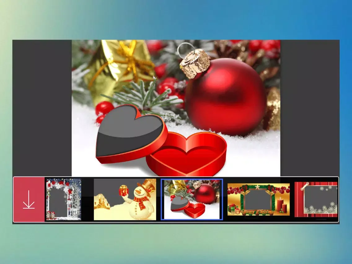 Christmas Picture Frame - Perfect Photo frame Make iPad  Screenshots