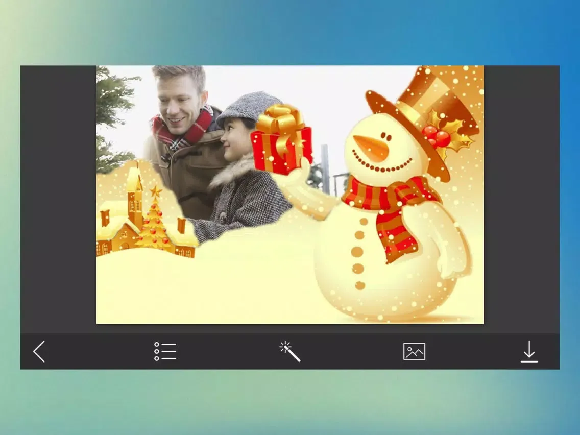 Christmas Picture Frame - Perfect Photo frame Make iPad  Screenshots