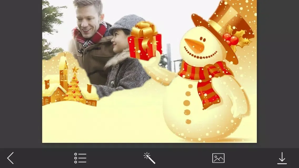 Christmas Picture Frame - Perfect Photo frame Make Screenshots