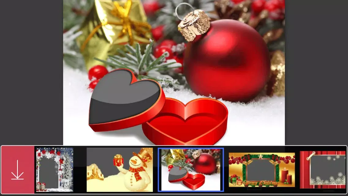Christmas Picture Frame - Perfect Photo frame Make Screenshots
