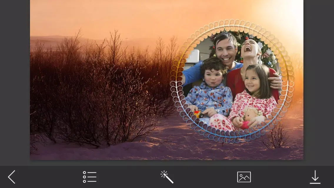 Creative Xmas HD Photo Frame - Best Frames Screenshots