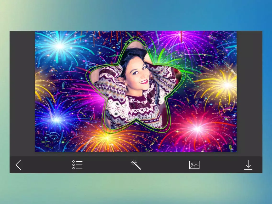 Xmas 2017 HD Frame - Perfect Photo frame Maker iPad  Screenshots