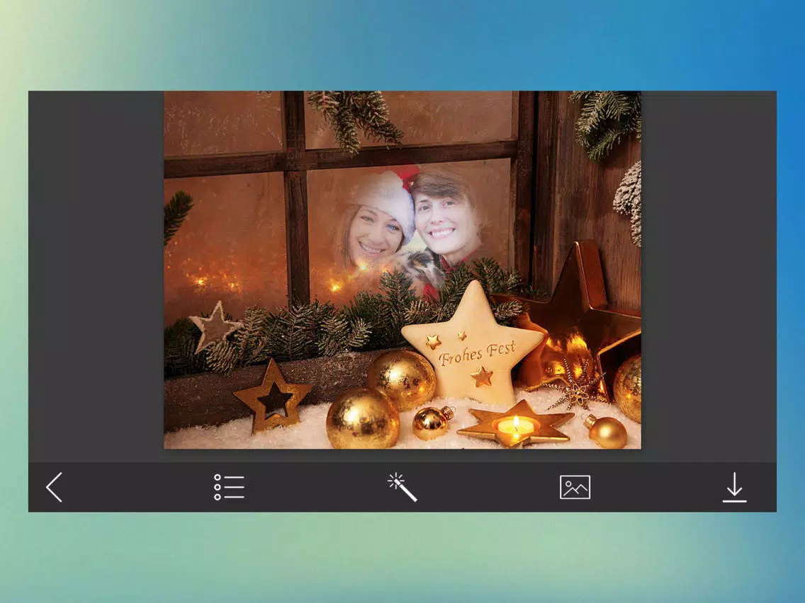 Ảnh chụp màn hình của Winter Frames - insta frames for photo iPad 