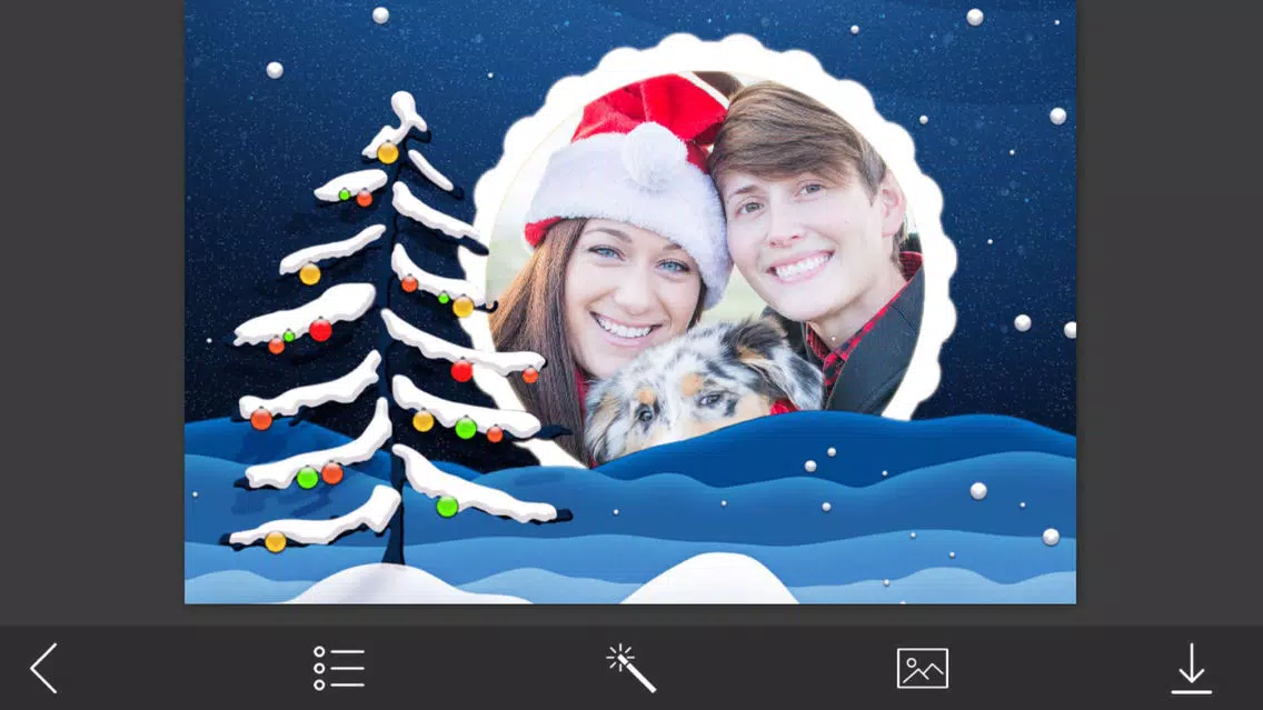 Ảnh chụp màn hình của Winter Frames - insta frames for photo