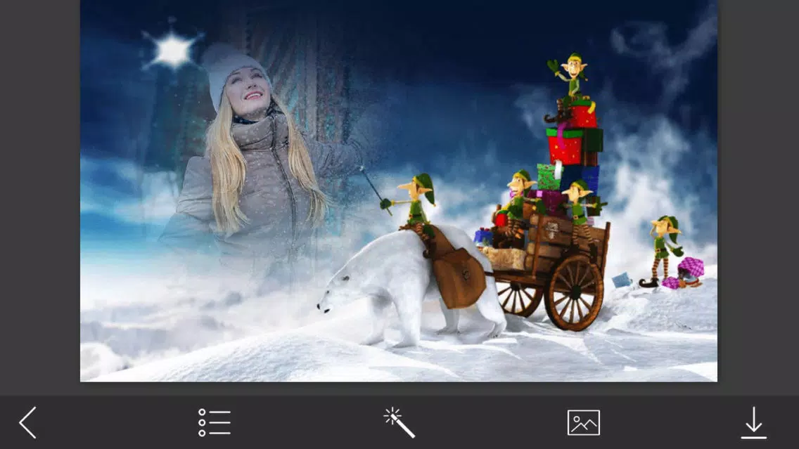 Ảnh chụp màn hình của Winter Frames - insta frames for photo