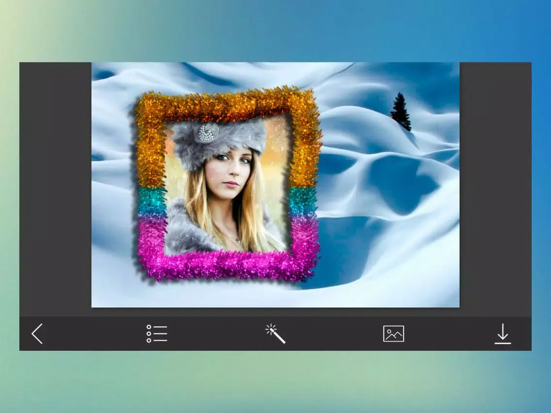 Winter Hd Frames - FrameUrLife iPad  Ekran Görüntüleri