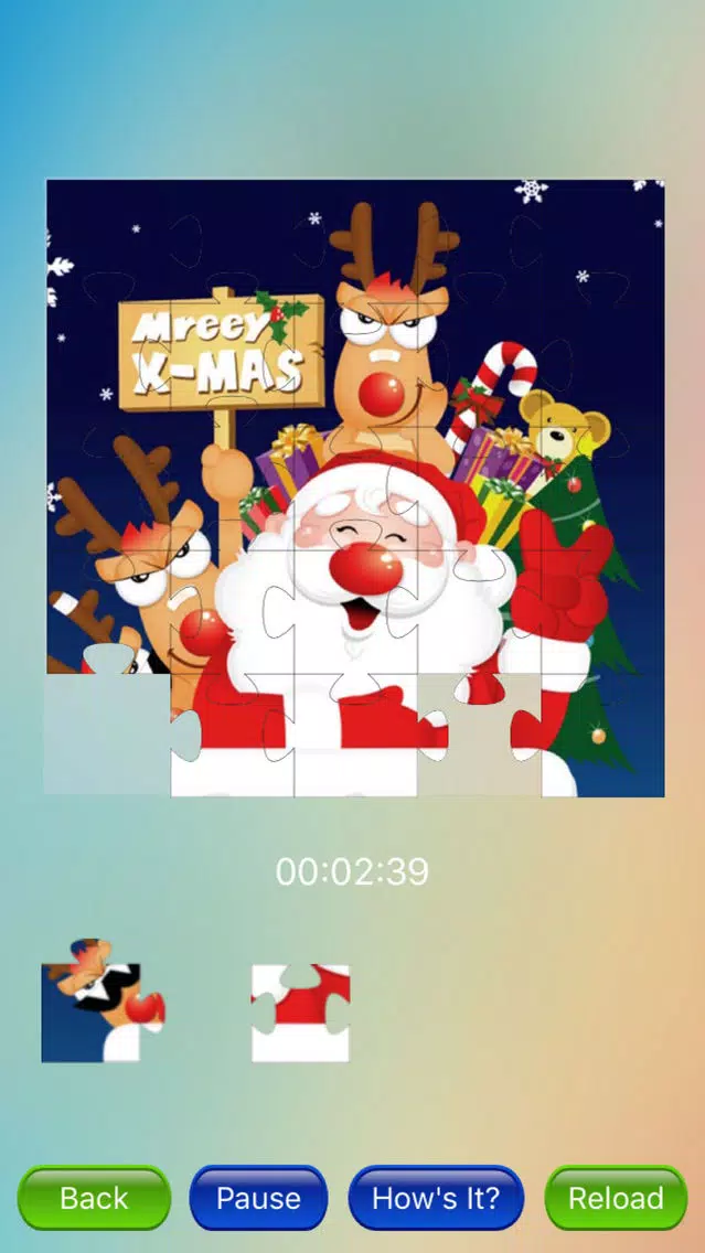Lovely Chirstmas Puzzle 2017 Edition jigsaw स्क्रीनशॉट
