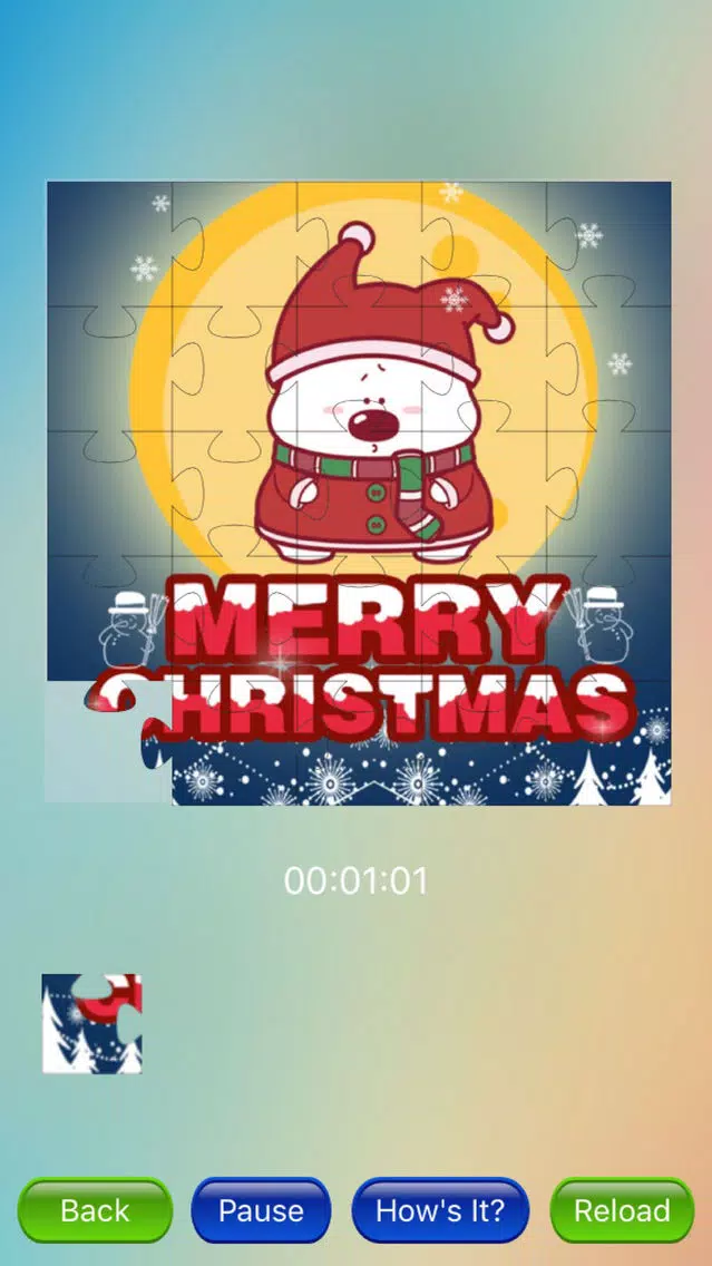 Lovely Chirstmas Puzzle 2017 Edition jigsaw स्क्रीनशॉट
