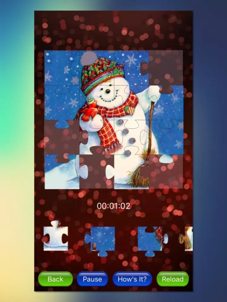Capturas de pantalla de Christmas Puzzle for childern iPad 