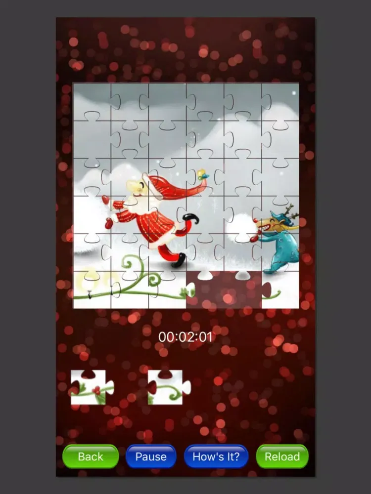 Capturas de pantalla de Christmas Puzzle for childern iPad 