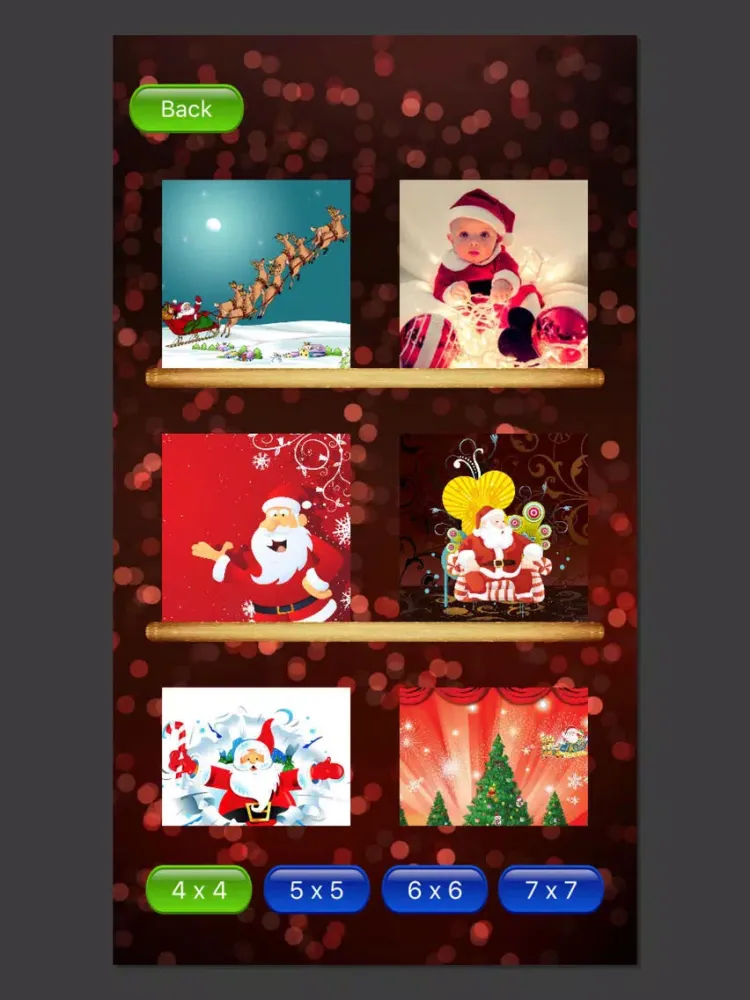 Capturas de pantalla de Christmas Puzzle for childern iPad 