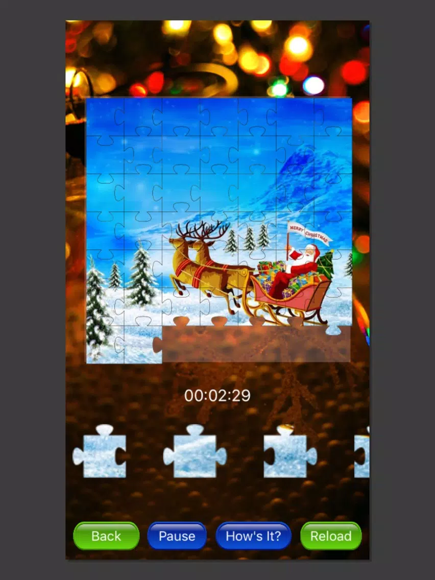 Lovely Xmas puzzle 2017 special iPad  سکرین شاٹس