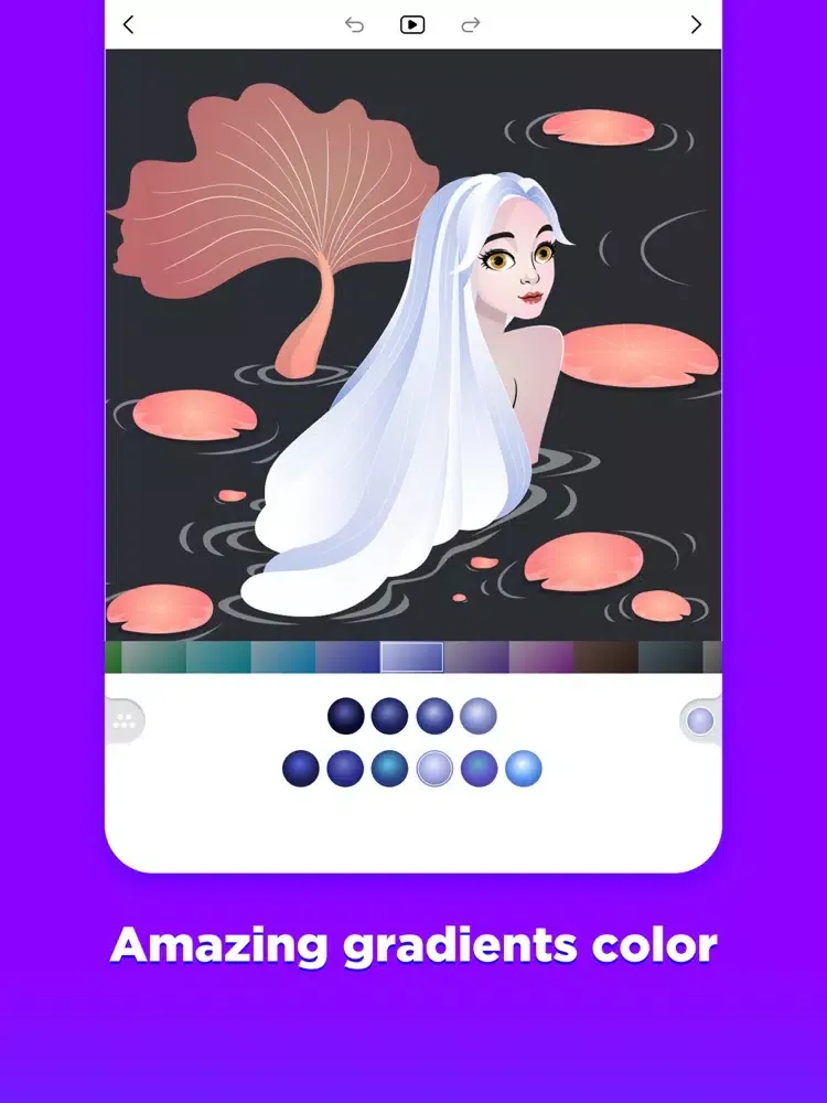 ภาพหน้าจอของ Adult Coloring Pages + iPad 