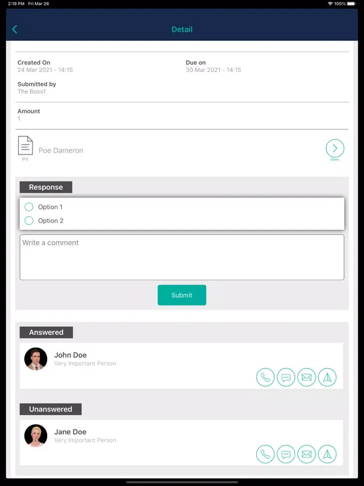 Inetum Mobility Portal iPad  Screenshots