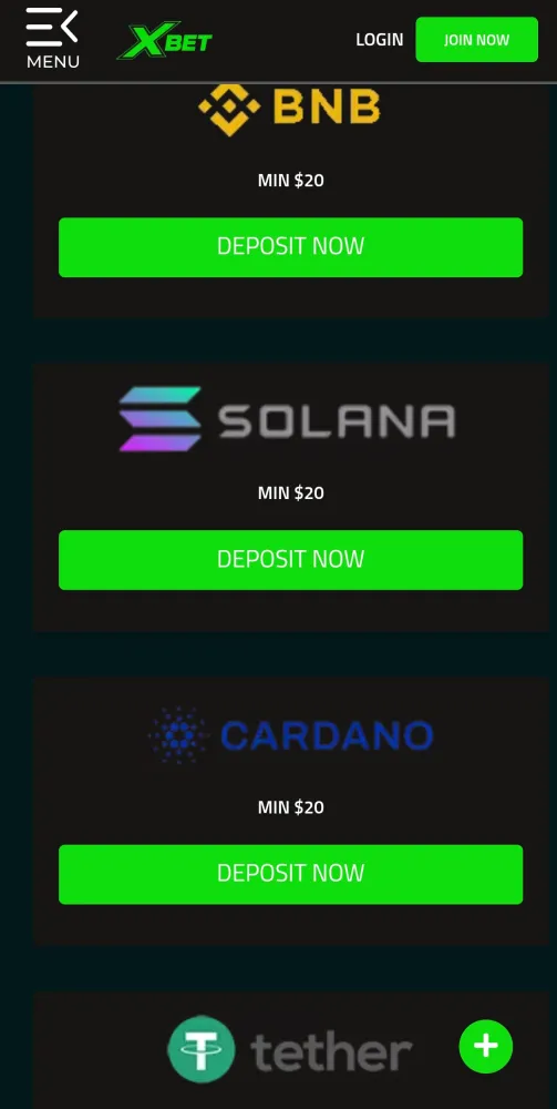 XBET Screenshots