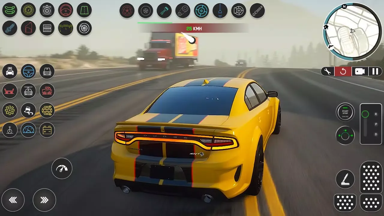 Dodge Charger Car Simulator Screenshots