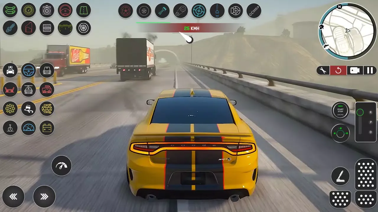 Dodge Charger Car Simulator Screenshots