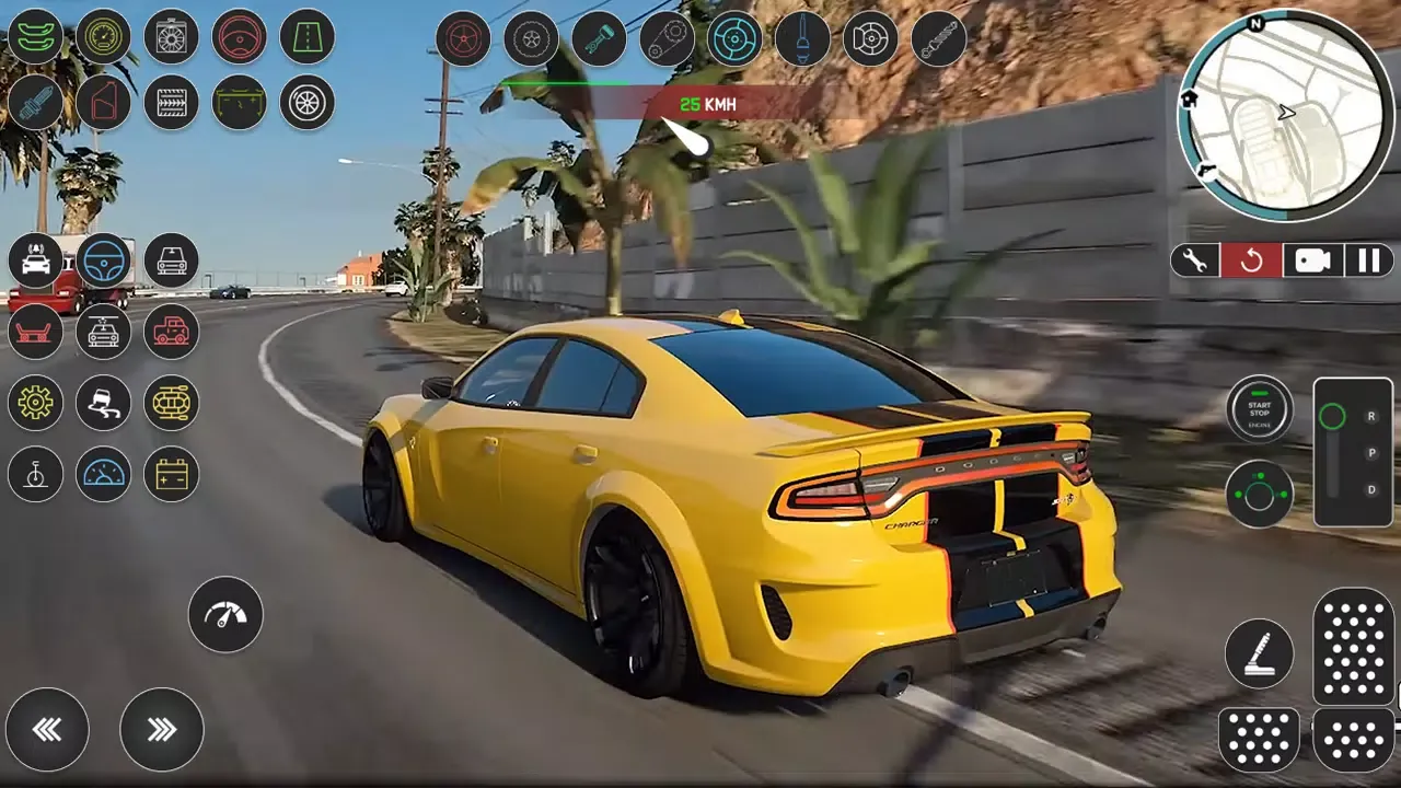 Dodge Charger Car Simulator Screenshots