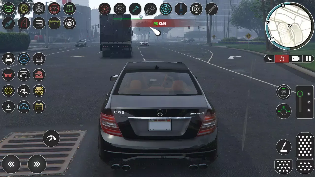 Car Driver Mercedes C-Class 63 Screenshots