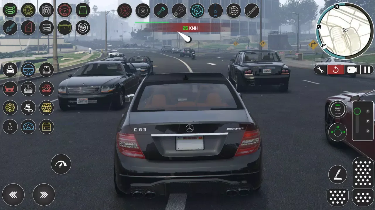 Car Driver Mercedes C-Class 63 Screenshots