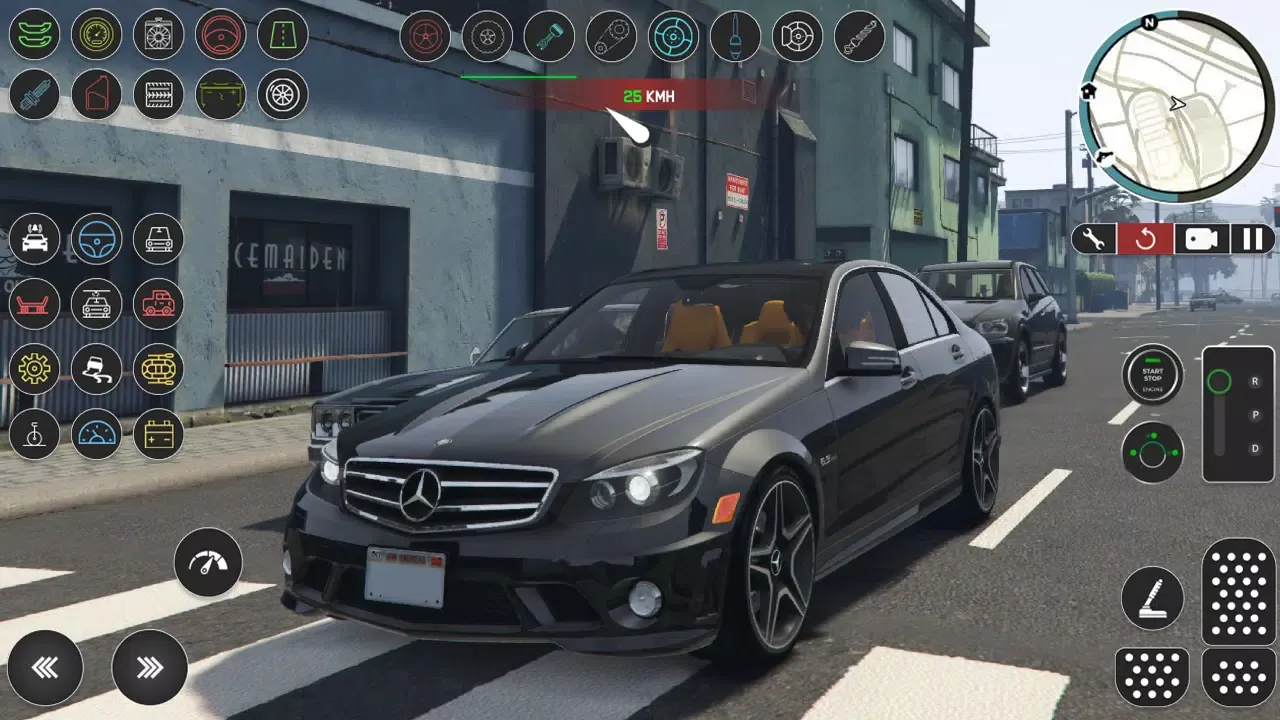 Car Driver Mercedes C-Class 63 Screenshots