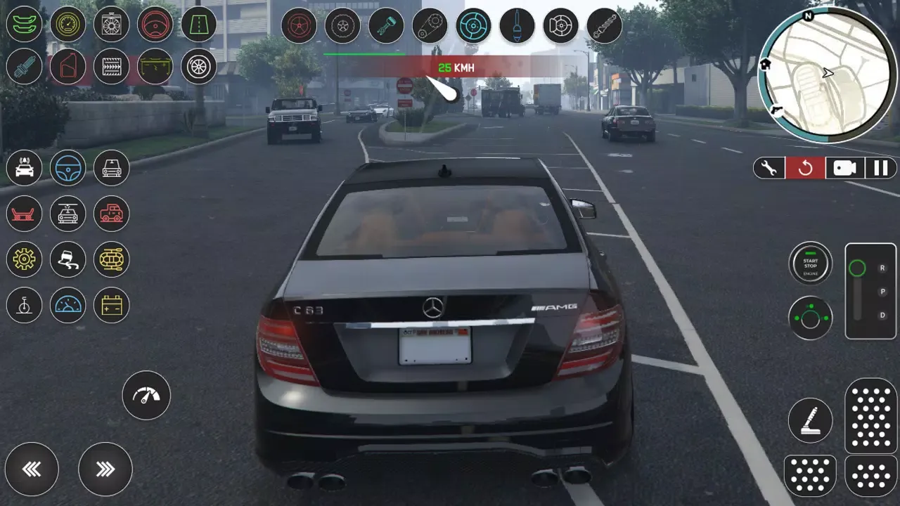 Car Driver Mercedes C-Class 63 Screenshots